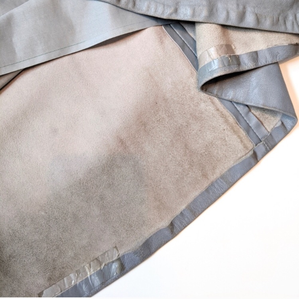 Vintage  leather full circle skirt - Picture 7 of 7